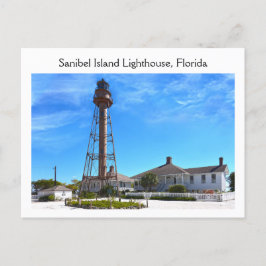 Cartão Postal Sanibel Island Lighthouse, Flórida