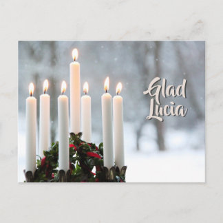 Cartão Postal Sankt Lucia | Luciafest