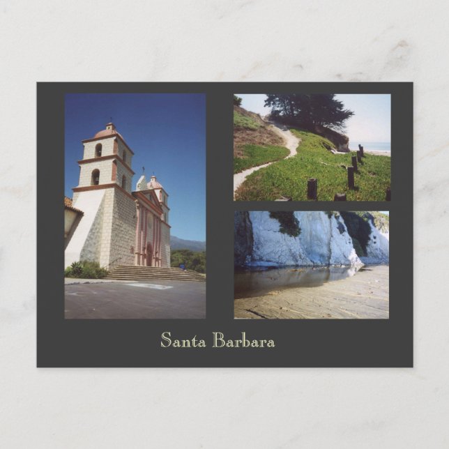 Cartão Postal Santa Barbara (Frente)