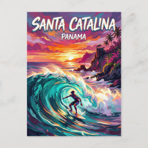 Cartão Postal Santa Catalina Panamá