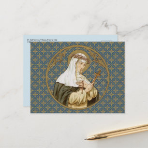 Cartão Postal Santa Catarina de Siena (BK 19) Cartão-postal