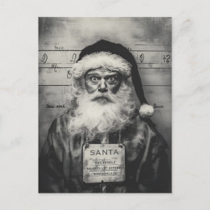 Cartão Postal Santa Claus Mugshot: Lista Maldita Enganou-se