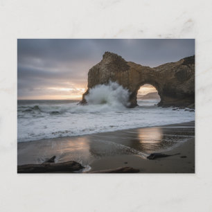 Cartão Postal Santa Cruz Califórnia Arco das Pontes Naturais