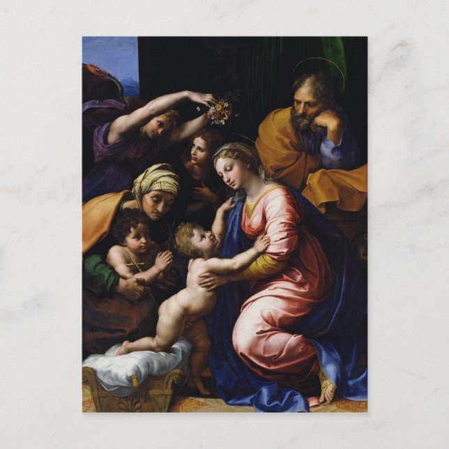 Cartão Postal Santa Família, 1518 (Frente)