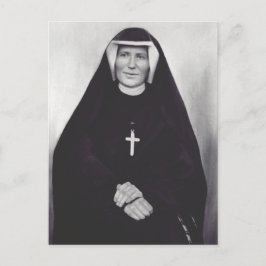 Cartão Postal Santa Faustina Kowalska