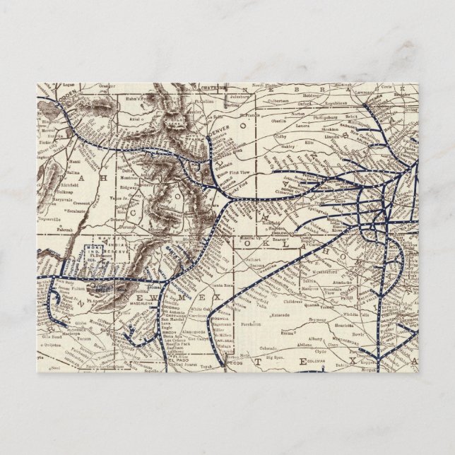 Cartão Postal Santa Fé (Frente)