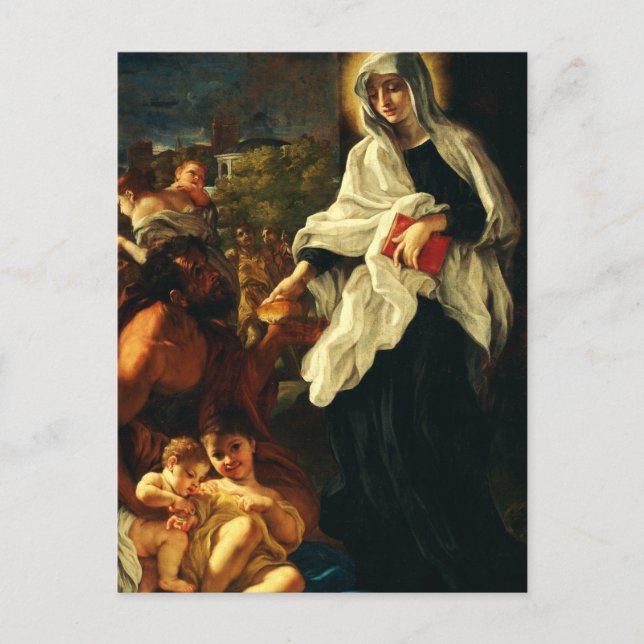 Cartão Postal Santa Francisca de Roma (Frente)