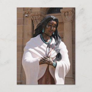 Cartão Postal Santa Kateri Tekakwitha
