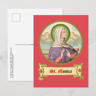 Cartão Postal Santa Mônica de Tagaste (SAU 047; detalhe)