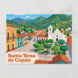 Cartão Postal Santa Rosa de Copán Honduras