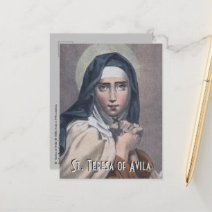 Cartão Postal Santa Teresa de Ávila (M 008)