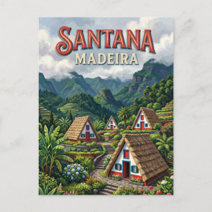 Cartão Postal Santana Portugal