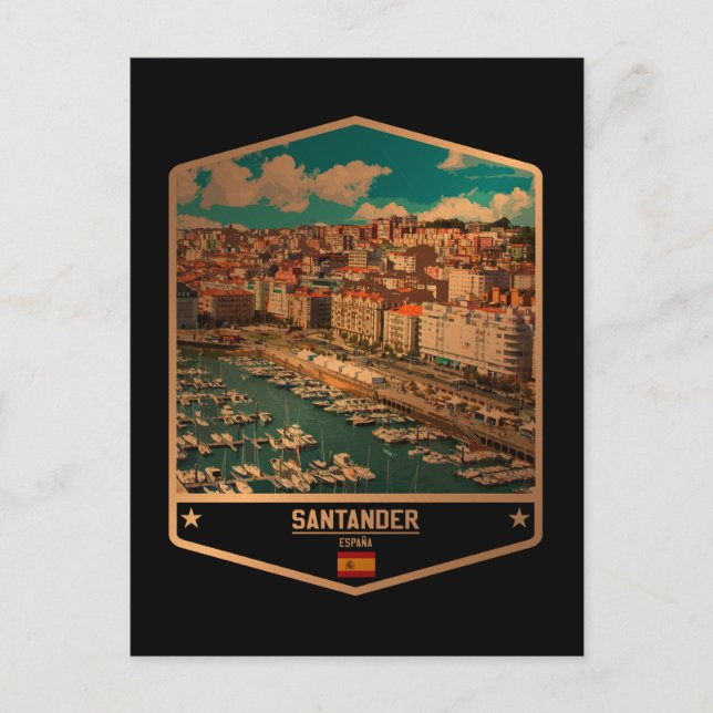 Cartão Postal Santander (Frente)