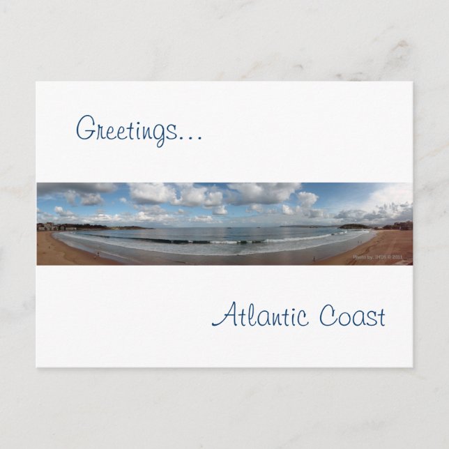 Cartão Postal Santander, Espanha (Frente)