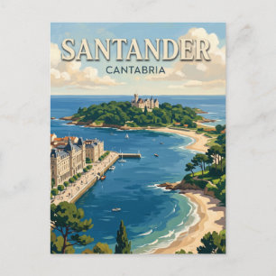 Cartão Postal Santander Espanha