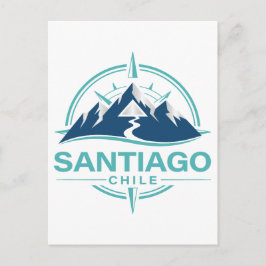 Cartão Postal Santiago Chile América do Sul