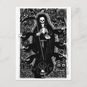 Cartão Postal Santisima Muerte