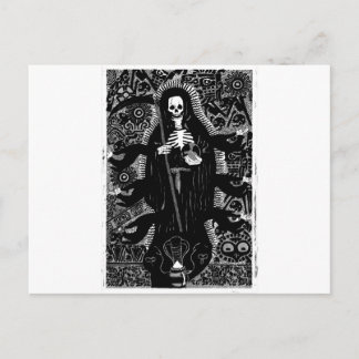 Cartão Postal Santisima Muerte
