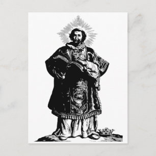 Cartão Postal Santo Adalbert de Praga Bishop e Martyr