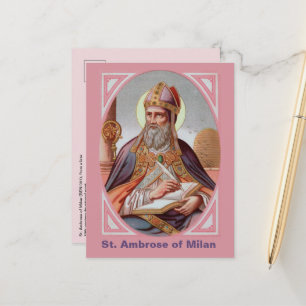 Cartão Postal Santo Ambrósio de Milão (BEN 001)