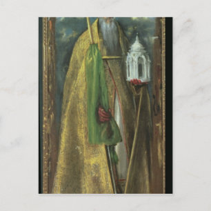 Cartão Postal Santo Augustine do Hippo 1590