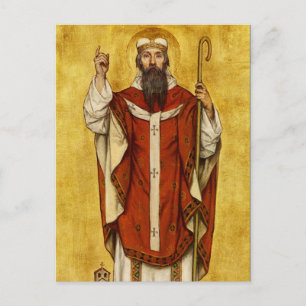 Cartão Postal Santo Bonifácio de Mainz - Padroeiro dos Educadore