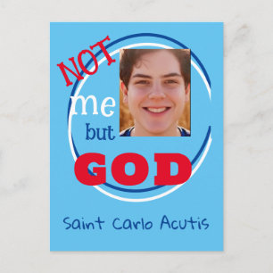 Cartão Postal Santo Carlo Acutis