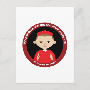 Cartão Postal Santo Carlos Borromeu