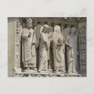 Cartão Postal Santo Denis Notre Dame de Paris
