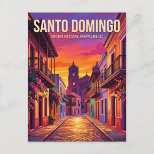 Cartão Postal Santo Domingo República Dominicana
