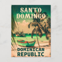 Santo Domingo República Dominicana - Retro Souveni