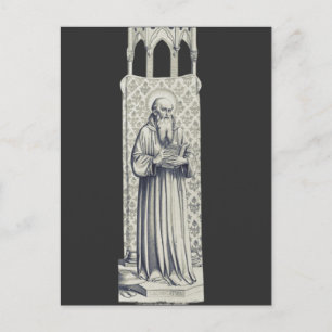 Cartão Postal Santo Doutor Seráfico Bonaventura