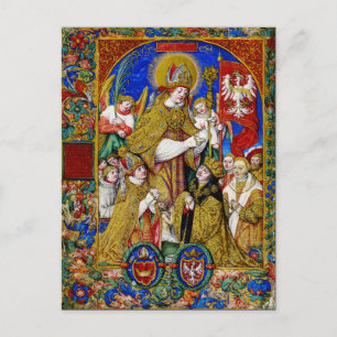 Cartão Postal Santo Estanislau Bispo e Mártir Arte Fina