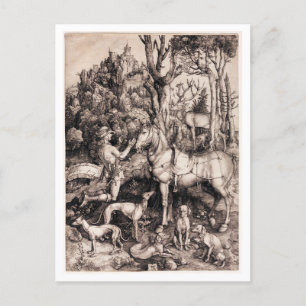 Cartão Postal Santo Eustace c. 1501