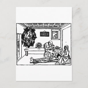 Cartão Postal Santo Fina Garota Cristã Italiana
