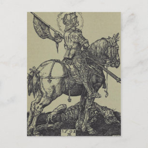 Cartão Postal Santo George Slaying Dragon