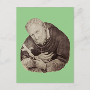 Cartão Postal Santo italiano Alphonse Liguori