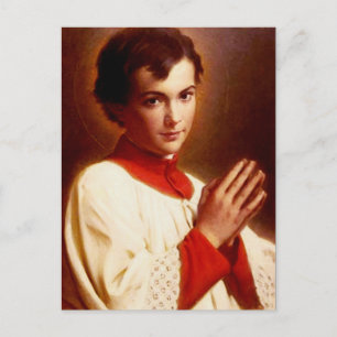 Cartão Postal Santo italiano Domingos Sávio