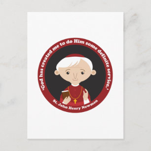 Cartão Postal Santo João Henrique Newman