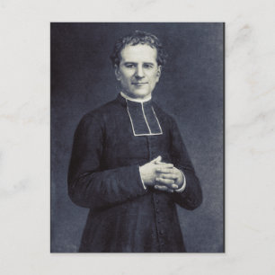 Cartão Postal Santo John Bosco Padre e Professor da Juventude