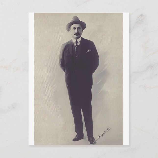 Cartão Postal Santo Joseph Gregory Hernandez Layman (Frente)