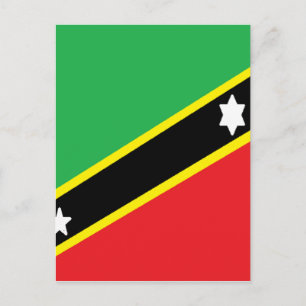 Cartão Postal Santo Kitts e Nevis