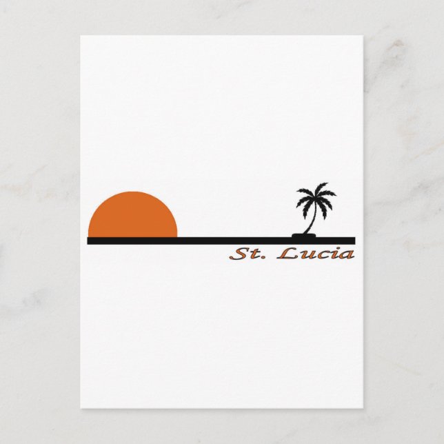 Cartão Postal Santo Lucia (Frente)