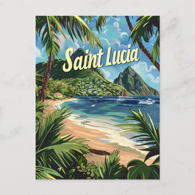 Cartão Postal Santo Lucia (Frente)