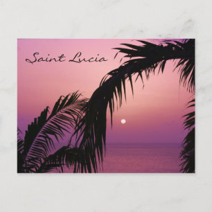 Cartão Postal Santo Lucia Purple Paradise Sunset