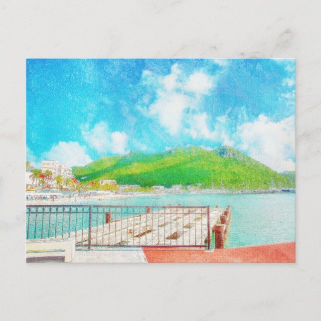 Cartão Postal Santo Martin (Frente)