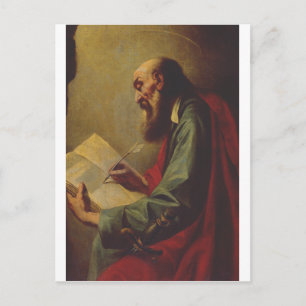 Cartão Postal Santo Paul o Apóstolo de Guercino