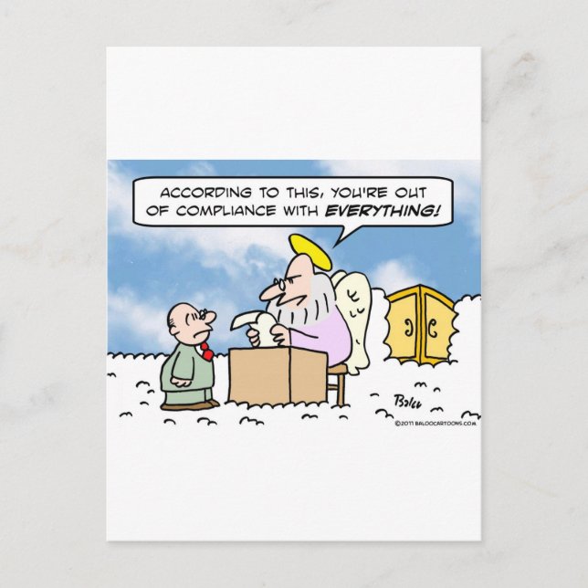 Cartão Postal santo peter sky fora de conformidade (Frente)