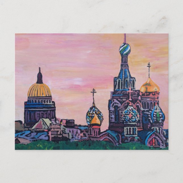 Cartão Postal Santo Petersburg II (Frente)