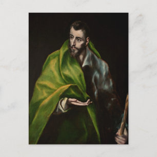 Cartão Postal Santo Tiago o Maior por El Greco